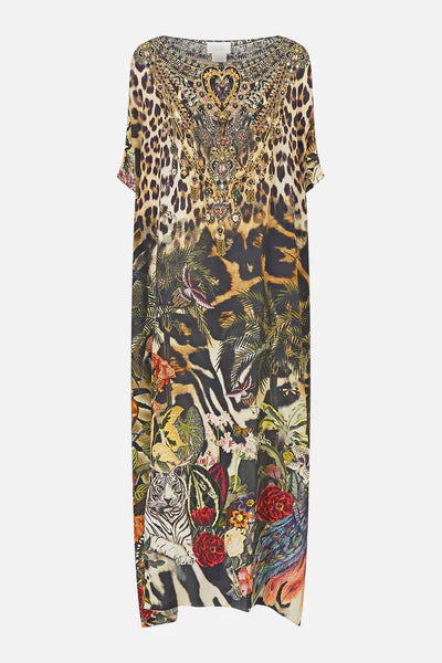 CAMILLA | LEOTIGRA LAND ROUND NECK KAFTAN