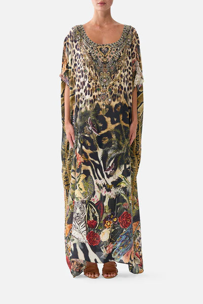 CAMILLA | LEOTIGRA LAND ROUND NECK KAFTAN