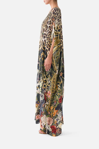 CAMILLA | LEOTIGRA LAND ROUND NECK KAFTAN