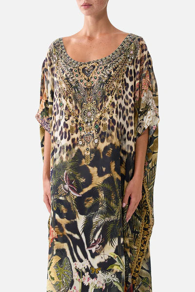 CAMILLA | LEOTIGRA LAND ROUND NECK KAFTAN