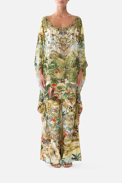 CAMILLA | WANDERLUST EMPIRE SCOOP BACK HEM DRESS