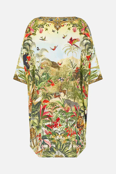 CAMILLA | WANDERLUST EMPIRE SCOOP BACK HEM DRESS