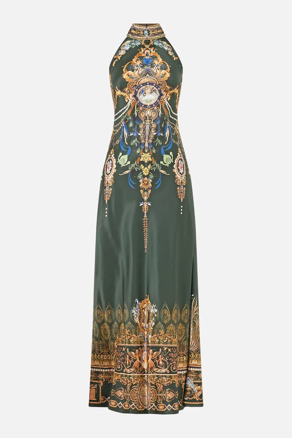 CAMILLA | THE SECESSION SESSIONS HIGH NECK BIAS DRESS