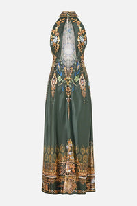 CAMILLA | THE SECESSION SESSIONS HIGH NECK BIAS DRESS