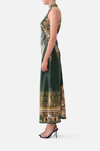 CAMILLA | THE SECESSION SESSIONS HIGH NECK BIAS DRESS
