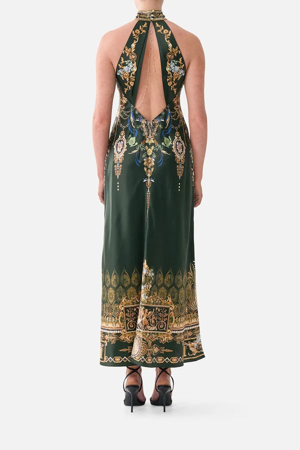 CAMILLA | THE SECESSION SESSIONS HIGH NECK BIAS DRESS