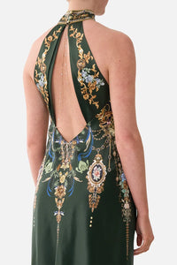 CAMILLA | THE SECESSION SESSIONS HIGH NECK BIAS DRESS