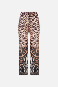 CAMILLA | LEOTIGRA LAND MESH STRAIGHT LEG BEACH PANT