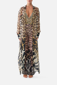 CAMILLA | LEOTIGRA LAND MESH STRAIGHT LEG BEACH PANT