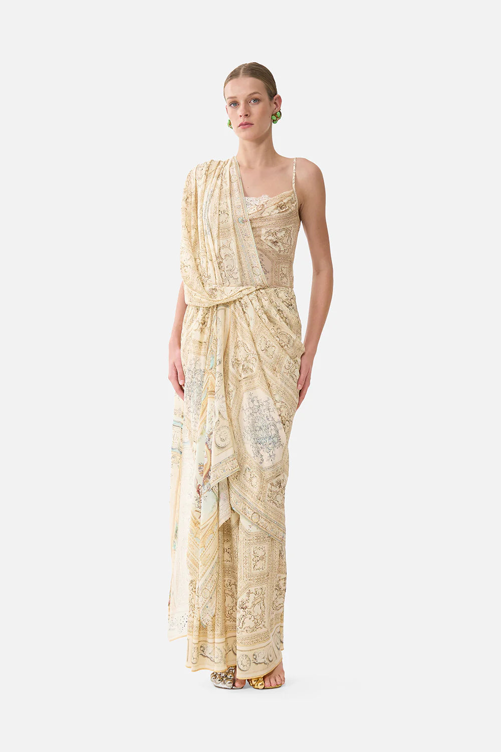 CAMILLA | A BELOVED BOUDOIR COWL NECK CAMI WITH LACE