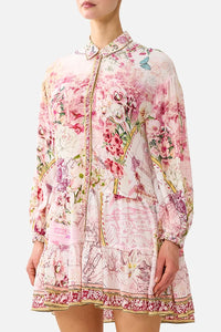 CAMILLA | JOURNAL DE VOYAGE RELAXED DROP WAIST MINI DRESS
