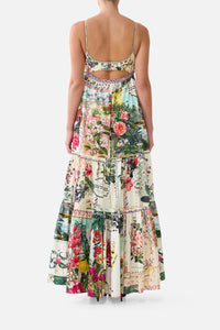 CAMILLA | LA BELLE BOTANIQUE LONG DRESS WITH JERSEY BODICE
