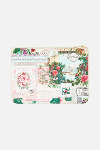 CAMILLA | BENEATH THE ANDALUSIAN SUN SMALL CANVAS CLUTCH