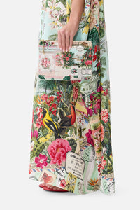 CAMILLA | BENEATH THE ANDALUSIAN SUN SMALL CANVAS CLUTCH