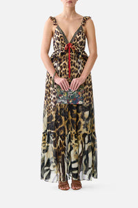 CAMILLA | LEOTIGRA LAND CLUTCH WITH WRISTLET