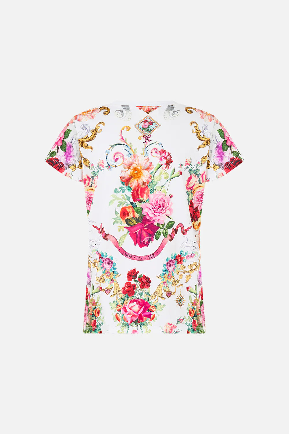 CAMILLA | TORERO LIBERTINE SLIM FIT ROUND NECK T-SHIRT