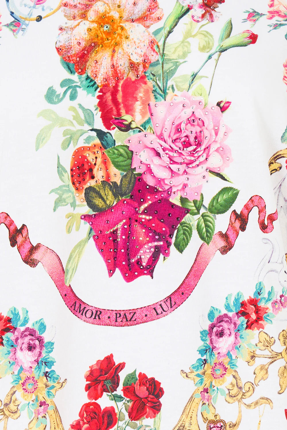 CAMILLA | TORERO LIBERTINE SLIM FIT ROUND NECK T-SHIRT