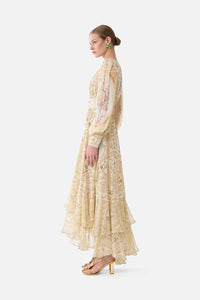 CAMILLA | A BELOVED BOUDOIR LONG BUTTON FRONT DRESS