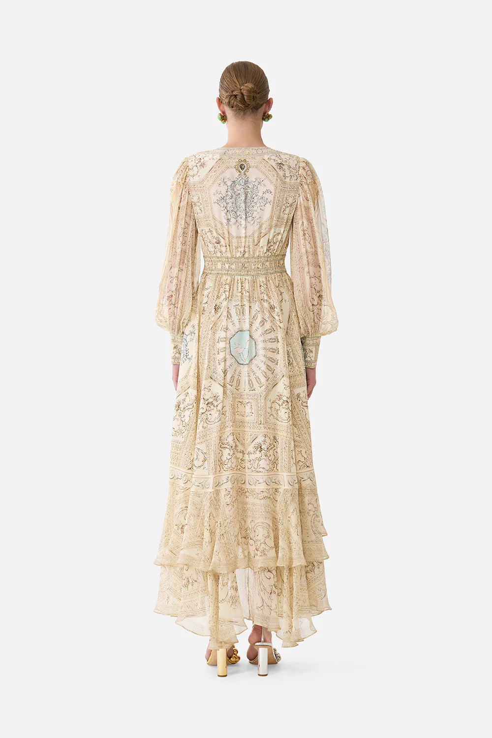 CAMILLA | A BELOVED BOUDOIR LONG BUTTON FRONT DRESS