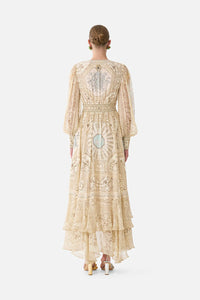 CAMILLA | A BELOVED BOUDOIR LONG BUTTON FRONT DRESS