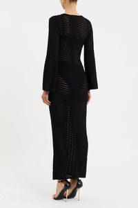 REBECCA VALLANCE | CASSIS MIDI - BLACK