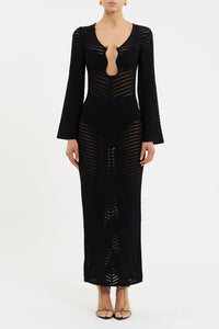 REBECCA VALLANCE | CASSIS MIDI - BLACK