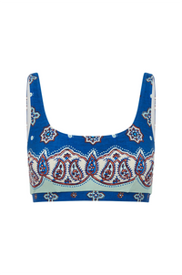 Boteh | Cerulea Bralette - Zaffre Blue