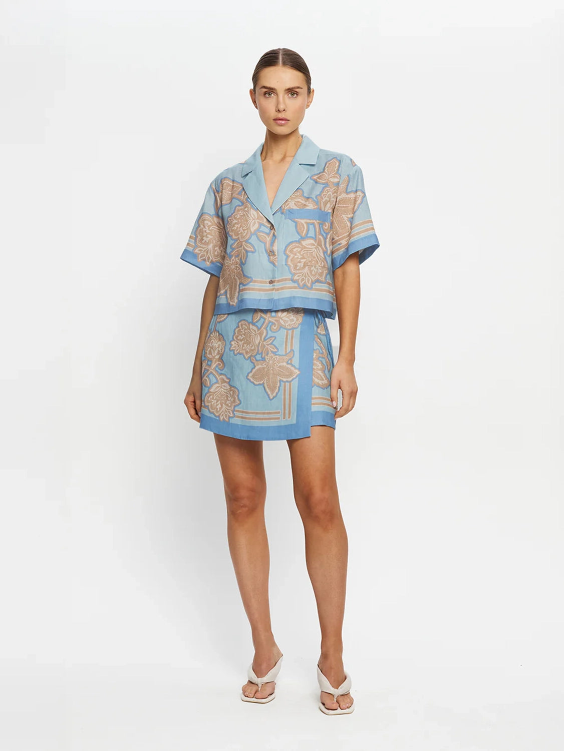 KIVARI | Coco Cropped Shirt