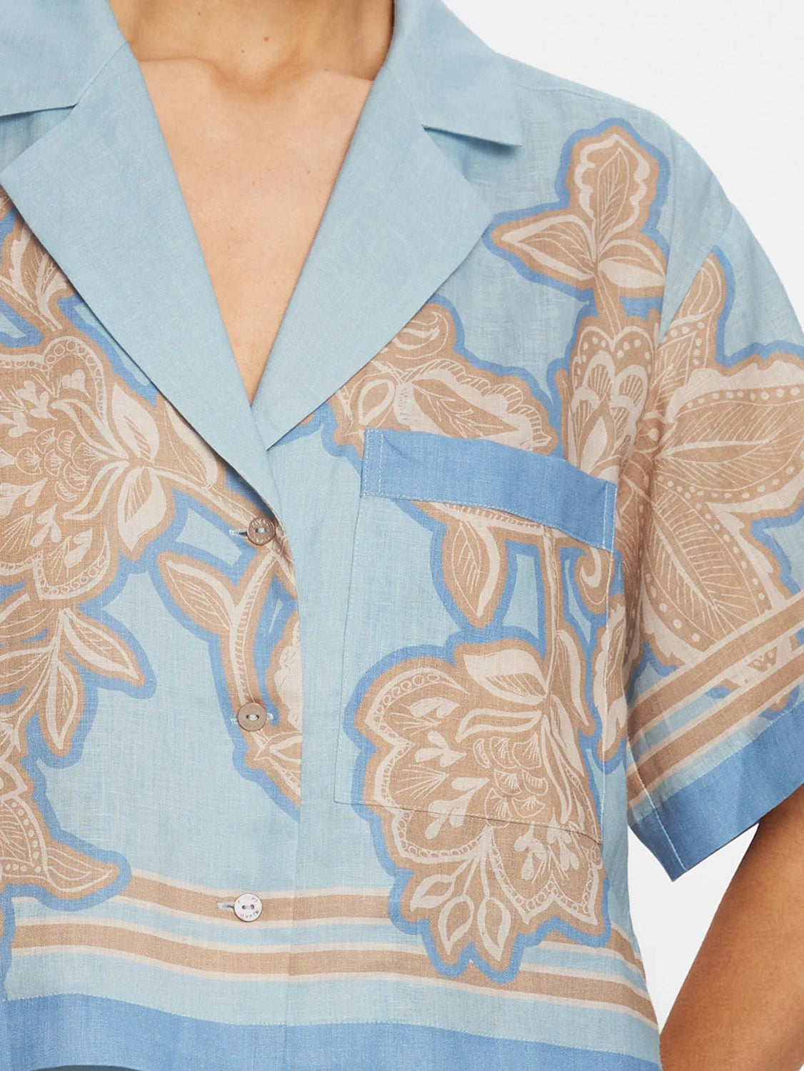 KIVARI | Coco Cropped Shirt