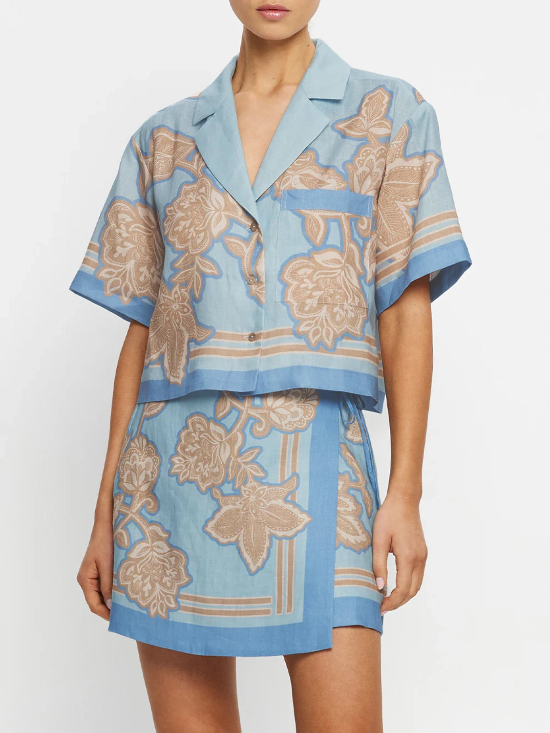 KIVARI | Coco Cropped Shirt