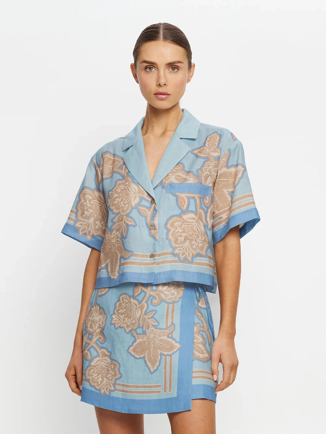 KIVARI | Coco Cropped Shirt