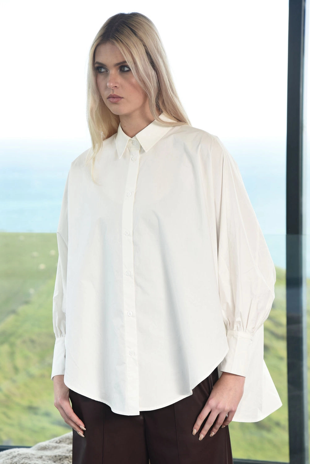 COOPER | LIVING THE DREAM SHIRT - WHITE