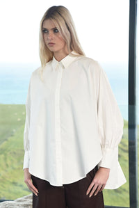 COOPER | LIVING THE DREAM SHIRT - WHITE