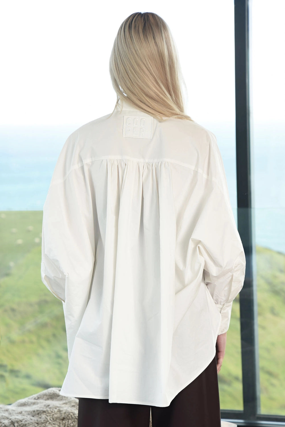 COOPER | LIVING THE DREAM SHIRT - WHITE