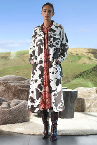COOPER | DRESSING AROUND DRESS - BROWN COW