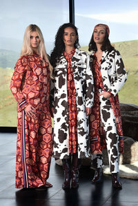 COOPER | DRESSING AROUND DRESS - BROWN COW