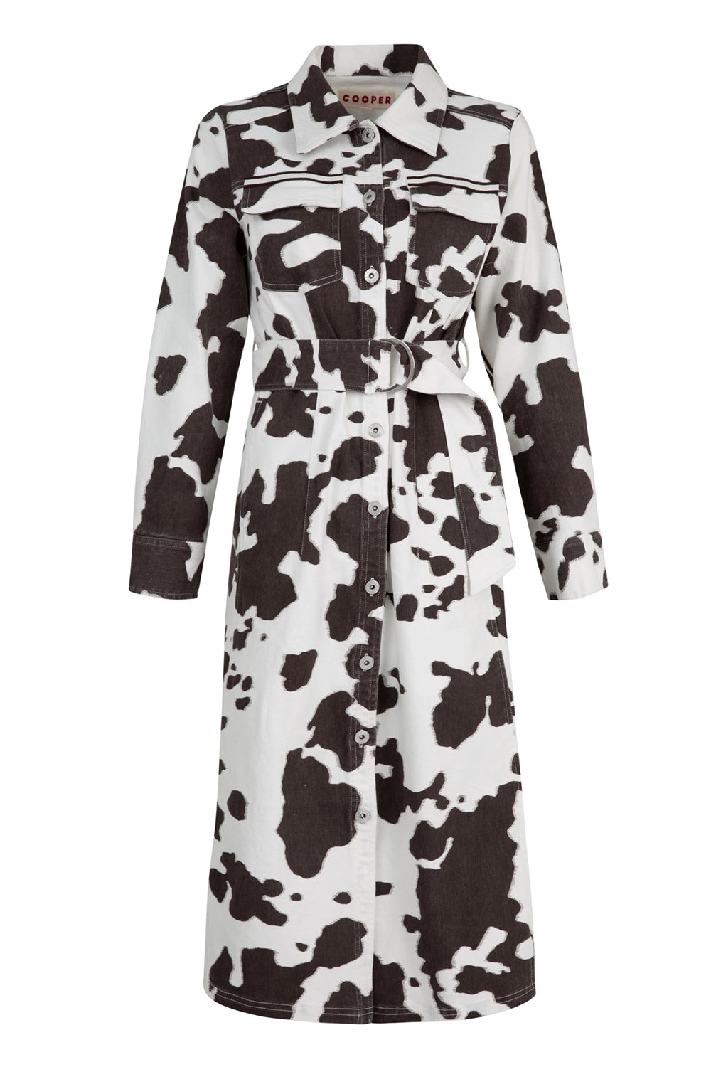 COOPER | DRESSING AROUND DRESS - BROWN COW