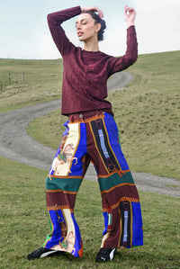 COOPER | FALL IN LINE TROUSER - HORSE MULTI