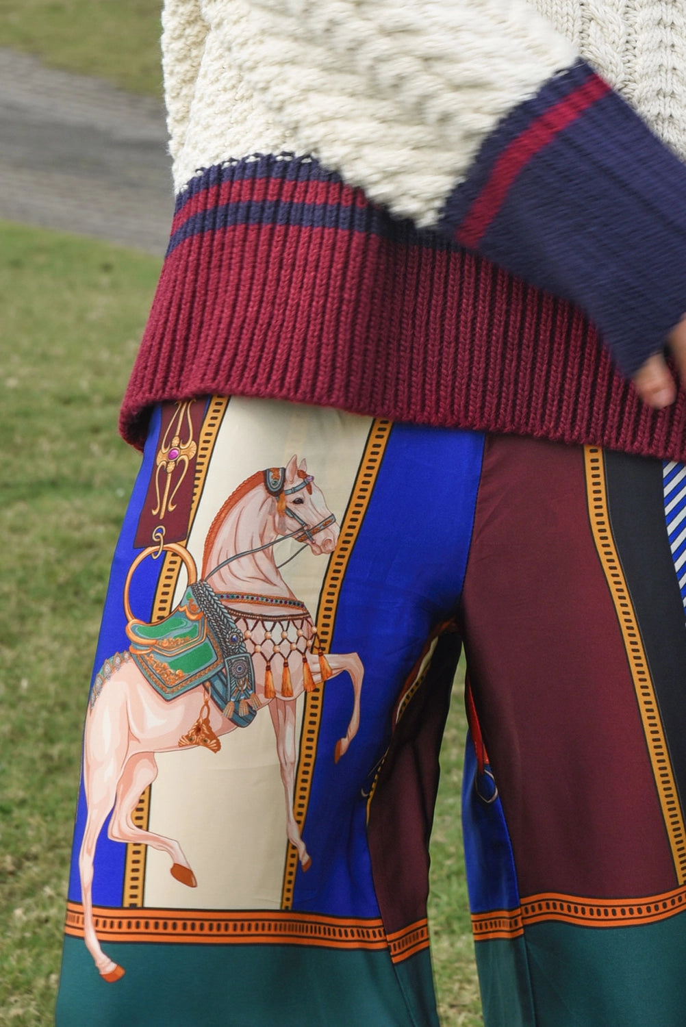 COOPER | FALL IN LINE TROUSER - HORSE MULTI
