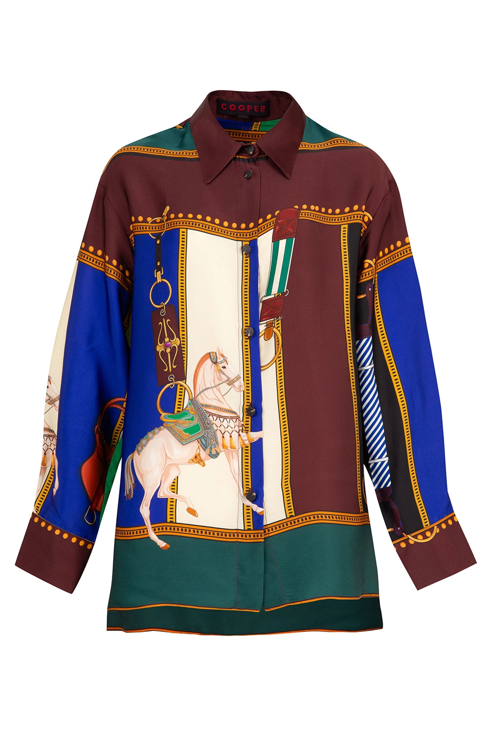 COOPER | LET THE SUN SHINE SHIRT - HORSE MULTI
