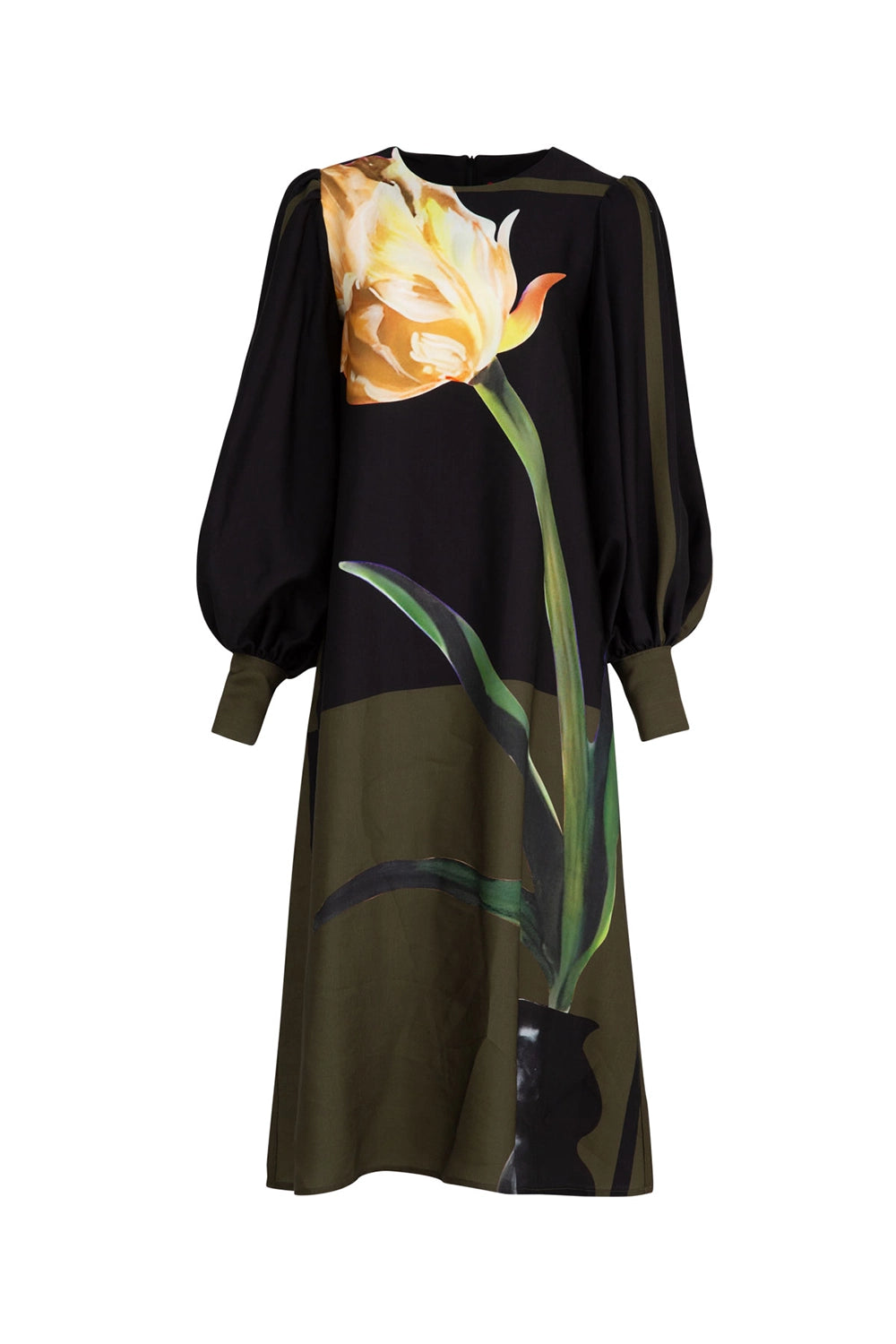 COOPER | SWEET SIMPLICITY DRESS - OLIVE TULIP
