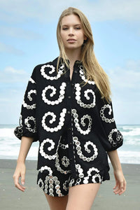 COOPER | JUST CASUALLY SHIRT - BLACK