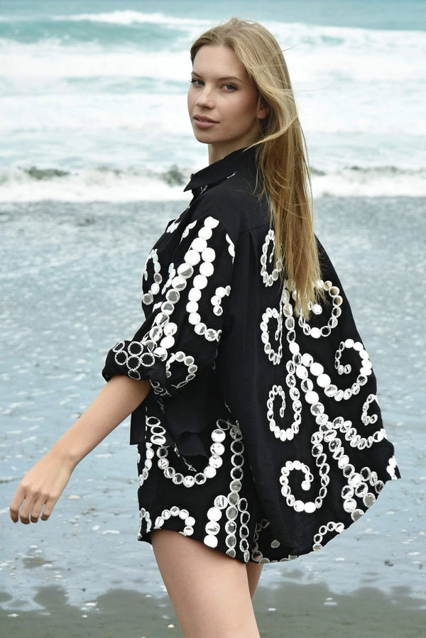 COOPER | JUST CASUALLY SHIRT - BLACK