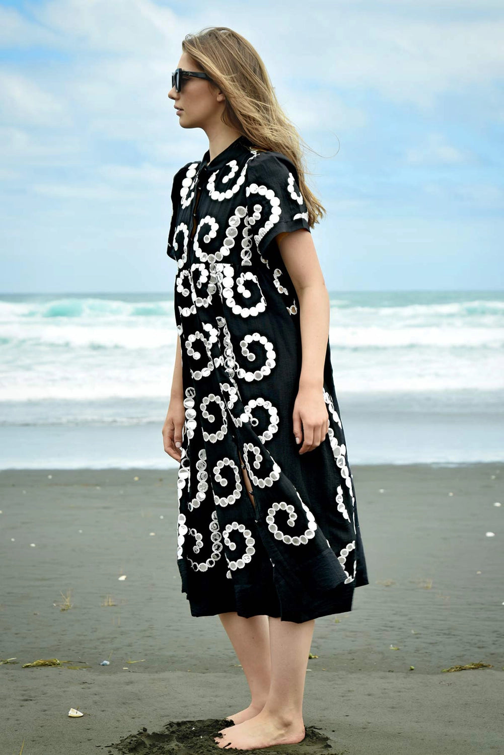 COOPER | ROUND + ROUND DRESS - BLACK