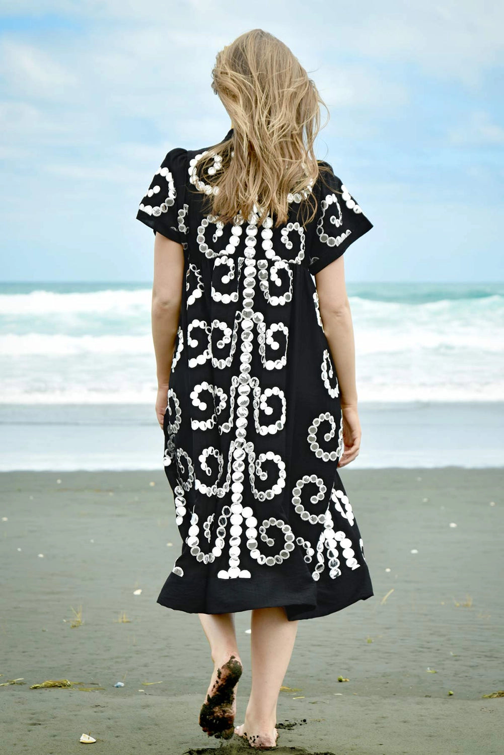 COOPER | ROUND + ROUND DRESS - BLACK