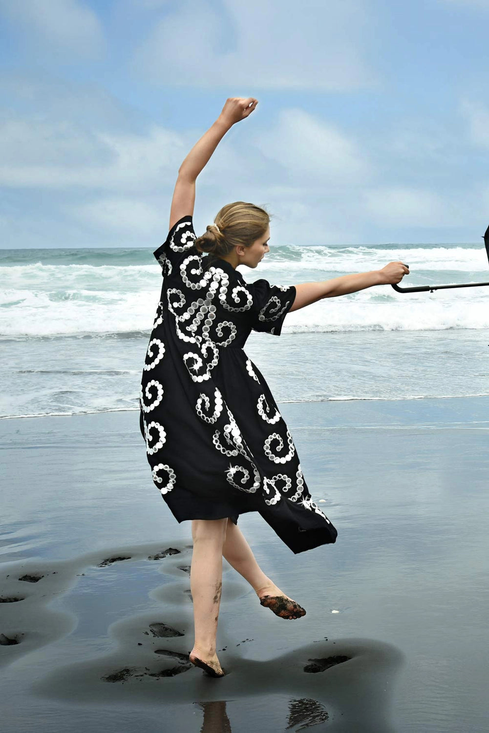 COOPER | ROUND + ROUND DRESS - BLACK