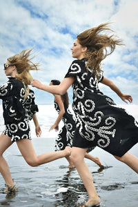 COOPER | ROUND + ROUND DRESS - BLACK