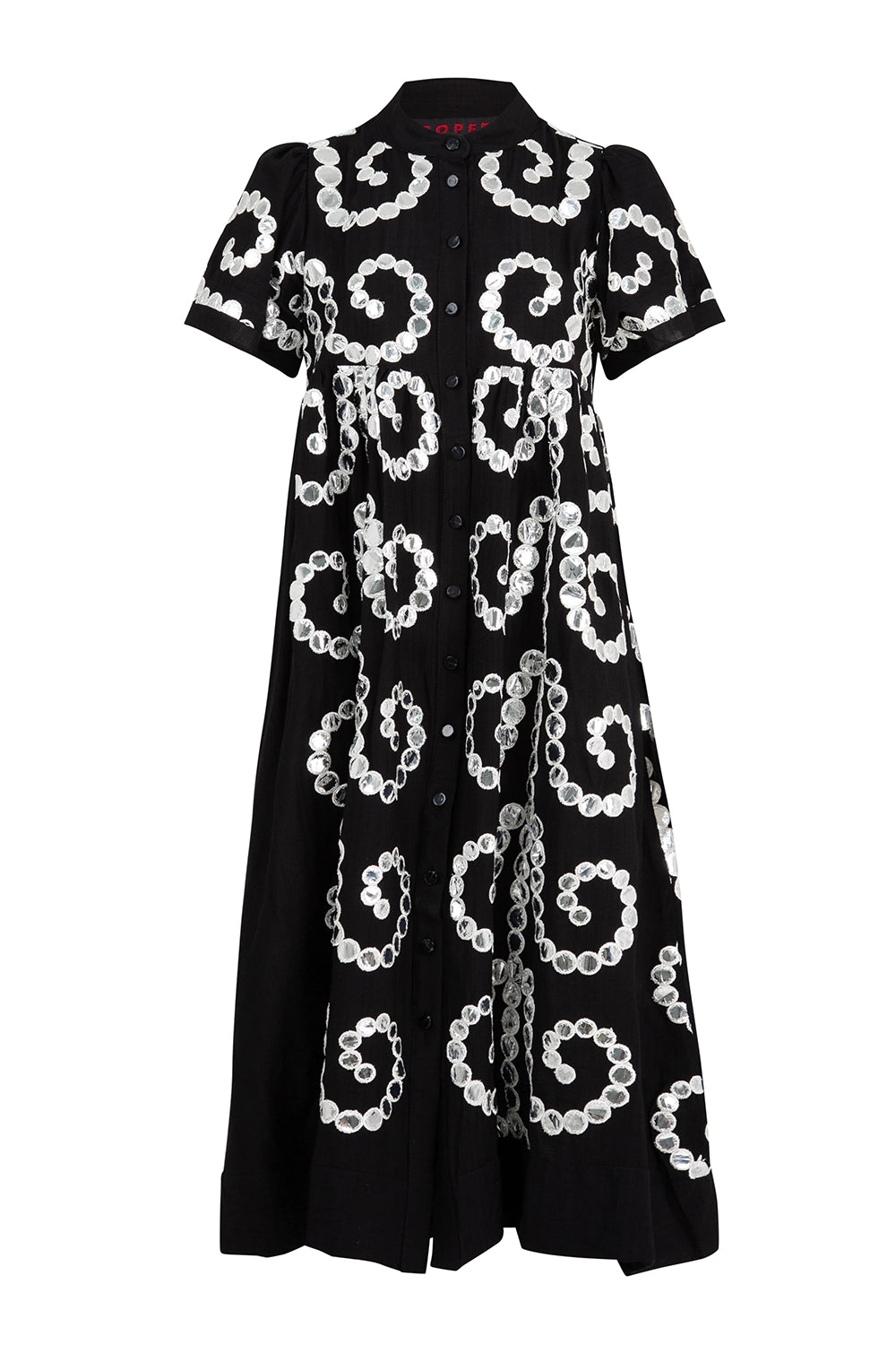 COOPER | ROUND + ROUND DRESS - BLACK