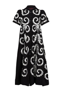 COOPER | ROUND + ROUND DRESS - BLACK