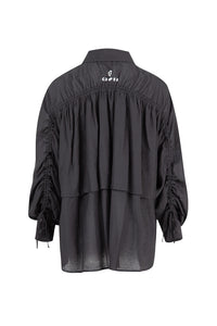 COOPER | GATHER ROUND SHIRT - BLACK